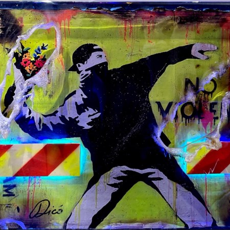BANKSY “NO VIOLENCE”