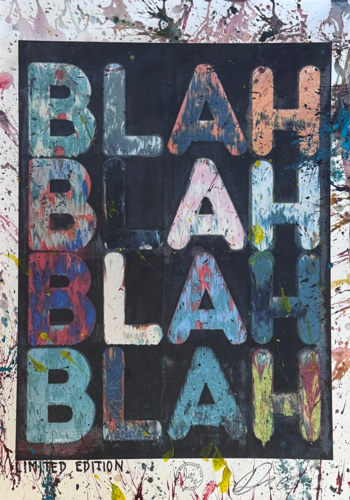 BLAH BLAH BLAH